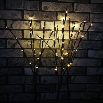 Creative led lights with 20 led twigs, customized and direct from manufacturers