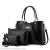 European and American fashion style stereotypes woman bag with three pieces of a woman carrying crossbody bag 