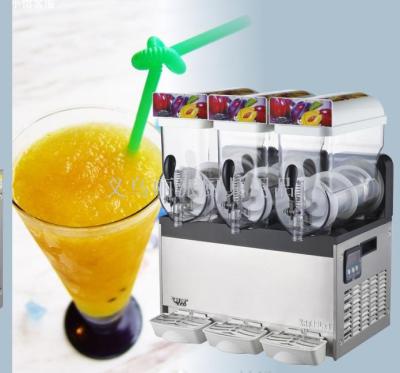 Automatic snow melt machine single double three cylinder cold drink machine snow mud machine drink machine