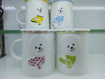 Cute dog firing cups (60 per set)