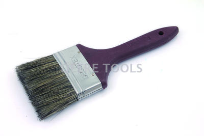 Wood handle brush high quality hard hair paint play dust bristle bristles long bristles paint brush