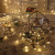 Led battery copper wire lamp string colored lamp flash lamp bedroom room full star decoration lamp