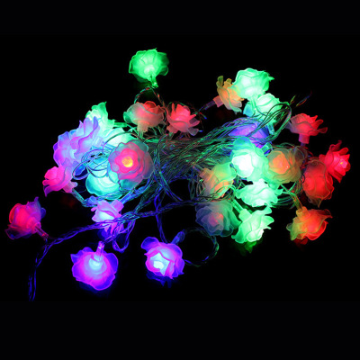 Flower-shaped LED Christmas decoration chandelier string Christmas lights bar and refined lights