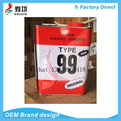 TYPE99 SBS all-purpose glue big barrel aluminum plastic board fire prevention board special strong glue contact adhesive