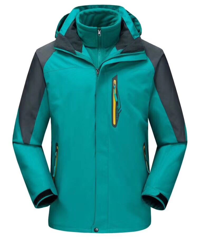 男女秋冬两用防风防雨防水保暖高档冲锋衣户外运动衫