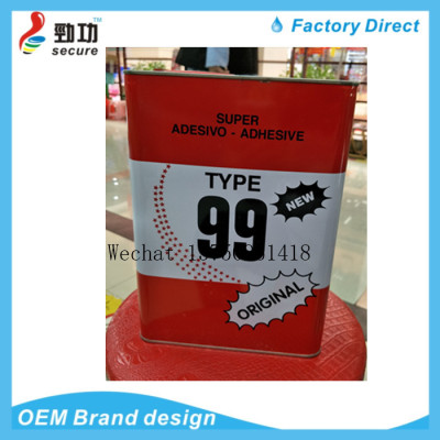 Red 99 million energy glue iron drum installed 3KG 15KG aluminum plastic plate fire prevention board  strong glue