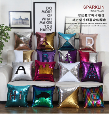 Double - color throw pillow， cushion cover， direct manufacturers