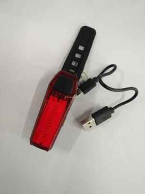 New rechargeable bicycle lamp, USB warning lamp, bicycle equipment