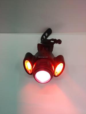 New charging bicycle lights, warning lights, safety lights, riding lights, bicycle equipment
