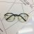 TR flat lens metal myopia frame Korean version