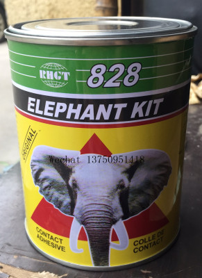 The ORIGINAL 828 CONTACT ADHESIVE ELEPHANT KIT all-purpose ADHESIVE glue