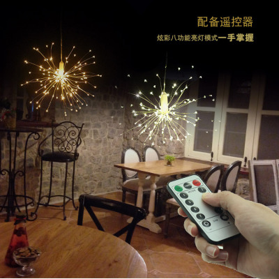 Cross-border e-commerce chain LED fireworks display light communication remote control battery box explosion lamp manufacturer direct selling