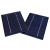 8V 2W glass solar panel polycrystalline silicon battery module, toy lamp LED lamp outdoor charger