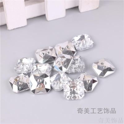 Hand-sewn diamond glass claw drill shoes clothes bags hair accessories DIY accessories
