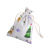 10*14 high-necked cotton fabric bag deer drawstring cotton bundle pocket Christmas gift fabric bag large stock