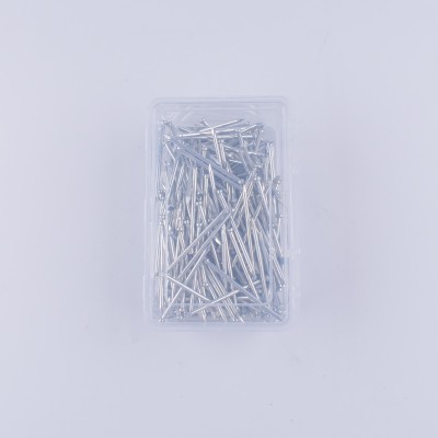 Hardware fasteners home pp box galvanized headless nail with large capacity of 400g,2.4*50mm