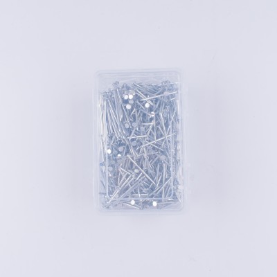 Hardware fasteners home pp box galvanized iron nails, flat nail large capacity 400g,1.8*38mm