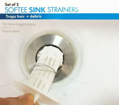 Sink strainers' new silicone floor drain anti-clogging device for your hair