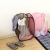 Factory Direct Sales Folding Mesh Laundry Basket Printing Laundry Basket Storage Storage Basket