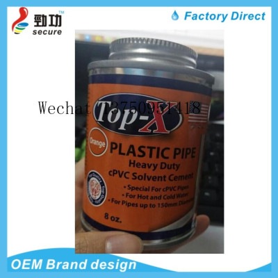 Top-x PLASTIC PIPE CPVC SOLVENT PVC PIPE glue