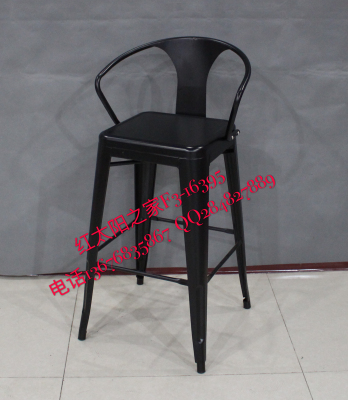 Factory direct sale fashion leisure bar cinema special features high iron stool chairs