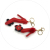 [fengfan fur] Korean version of jewelry fashion high heels key chain pendant