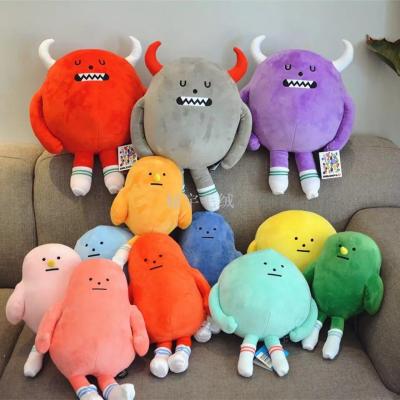 South Korea's new hot style authentic version of ins web celebrity, the same cute and sticky monster stuffed toy dolls