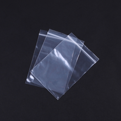 Transparent Single Layer OPP + Card Head Bag Transparent Plastic Packaging Bag Self-Adhesive Bag