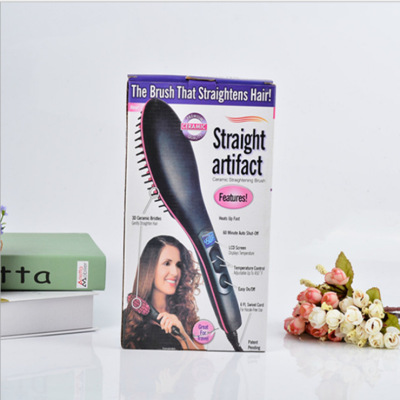 A new hair TV product: straight artificial ct comb for straight hair