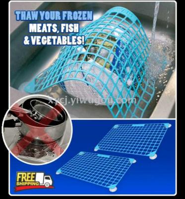 THAWNET thawing net quick thawing auxiliary meat vegetable thawing kitchen gadget manufacturer direct selling