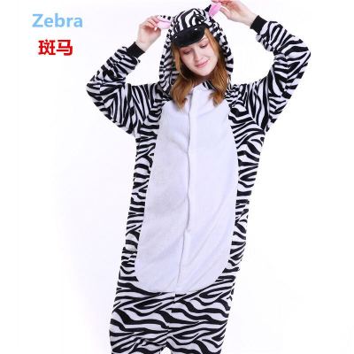 Bama tiger pyjamas flannel animal pyjamas exported to Europe and America
