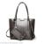 European and American casual one-shoulder bag retro slanted handbag with two women's bags