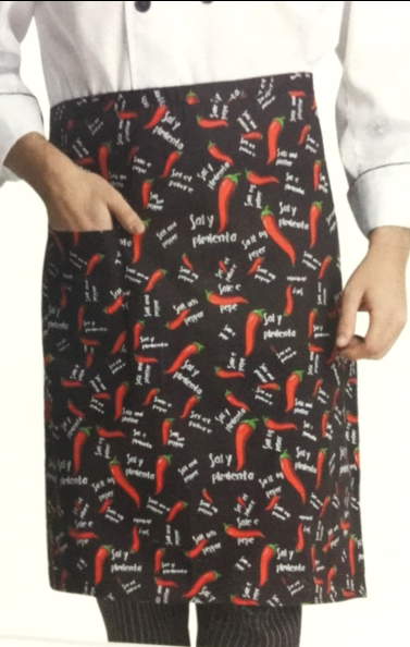 成人厨房、超市、服务业用围裙。