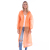 Thick adult non-disposable raincoat PEVA environmental raincoat sleeve elastic band outdoor transparent raincoat