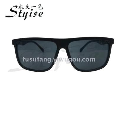 New generous simple round frame fashion trend sunglasses 4113