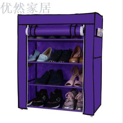 4 layers non-woven fabric combination multifunctional dustproof shoe cabinet