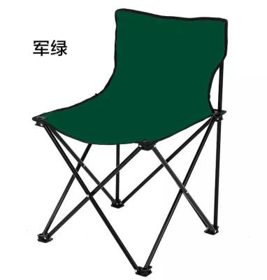 Solid medium size conjoined chair beach fishing outdoor camping portable camping Oxford cloth advertising gift chair