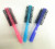 New high grade plastic handle hair comb popular daily necessities curly hair comb PVC box packaging mixed color