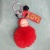 Cute sleeping baby ball & thread key chain fashion student bag pendant cartoon doll accessories