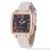 Fashion hits new square frosted Roman numerically polished band ladies watch