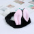 New autumn and winter plush hair band creative rabbit ears elastic hair band girl's headdress wash hair