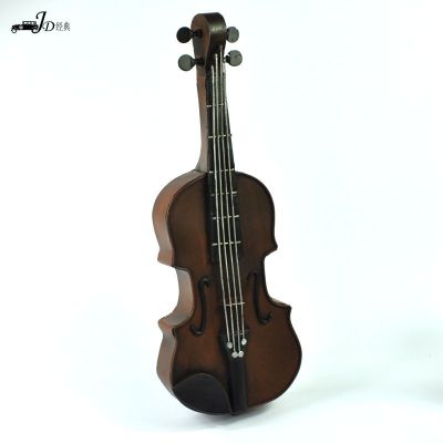 Violin creative display of window props, clothing store, furniture, soft furnishings and artworks European style