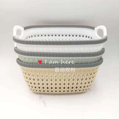 Boutique Creative Fashion Gift Storage Basket Multilateral Cane Basket Furniture Is Very Practical