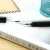 Korean New Creative Cute Bear Donut Black and White Student Learning Gel Pen Office Supplies Signature Pen