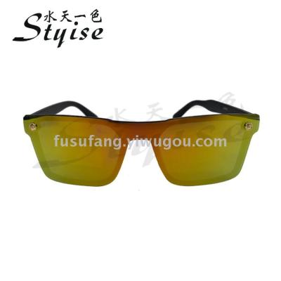 Classic integral mercury piece sunglasses fashionable joker sunglasses 8303