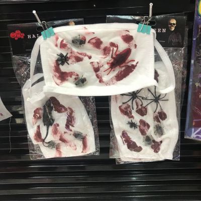 Halloween product ghost festival product horror mask with blood mask