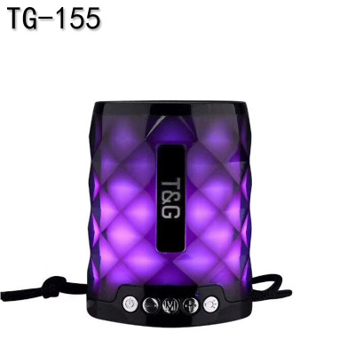 TG155 portable outdoor wireless phone bluetooth speaker flash LED card gift