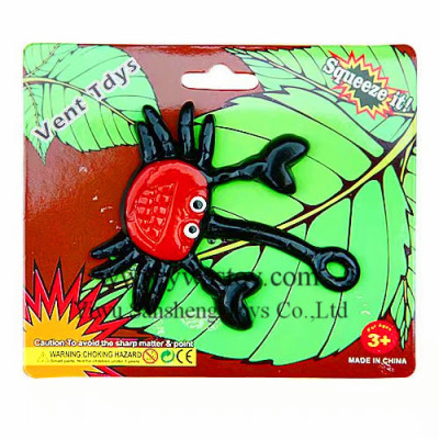 TRP soft rubber crab dual color release animal hot sale of pressure relief toys wholesale