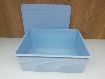 Sell the cover of plastic imported storage basket case underwear box