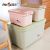 J35-MT1202 Huimei 18L Plastic Storage Box for Clothes with Wheels and Lid